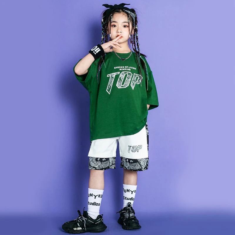街舞児童潮服六一小学生運動会ショー衣装夏男女子供ヒップホップhiphopセット 街舞児童潮服六一小学生運動会ショー衣装夏男女子供ヒップホップhiphopセット