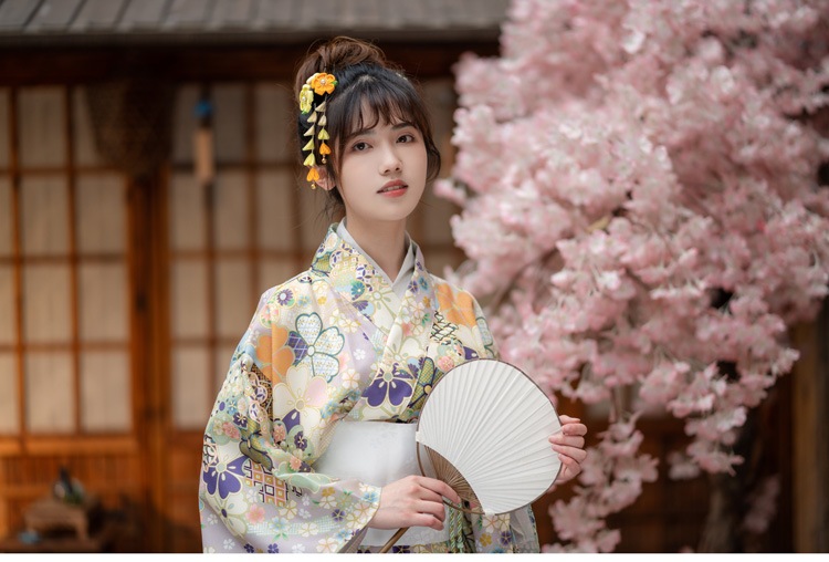 浴衣 四季折々 成人式 振袖 変わり織り 夏祭り 夕涼み 花火大会 夕涼み会 フリーサイズ