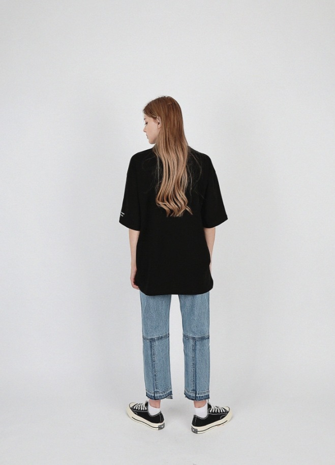 【CPGN STUDIO】Rose Embroidery Lettering Short Sleeve Tshirt CPGN STUDIO】 Rose Embroidery Lettering Short Sleeve T-shirt
