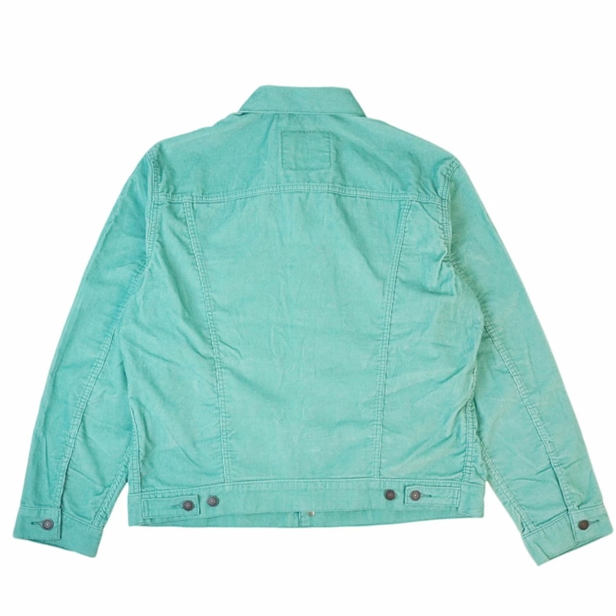 リーバイス LEVIS トラックジャケットTHE TRUCKER JACKET コーデュロイジャケットMINT ミントカラーデニムジャケット カバーオール 男性用 メ
