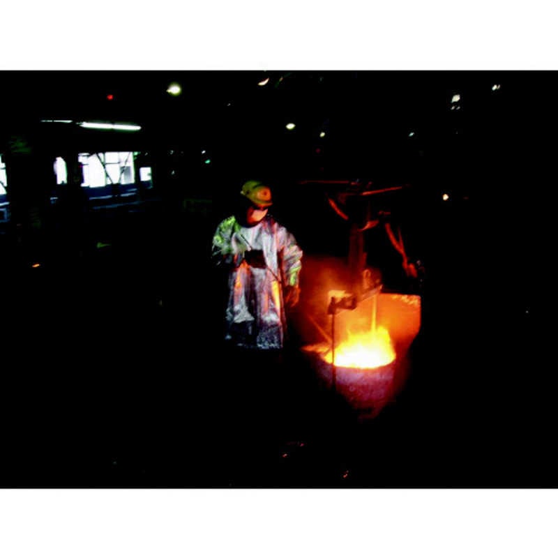 トラスコ中山 スーパープラチナ遮熱作業服 エプロン Lサイズ TSP3L トラスコ中山 スーパープラチナ遮熱作業服 エプロン Lサイズ TSP3L