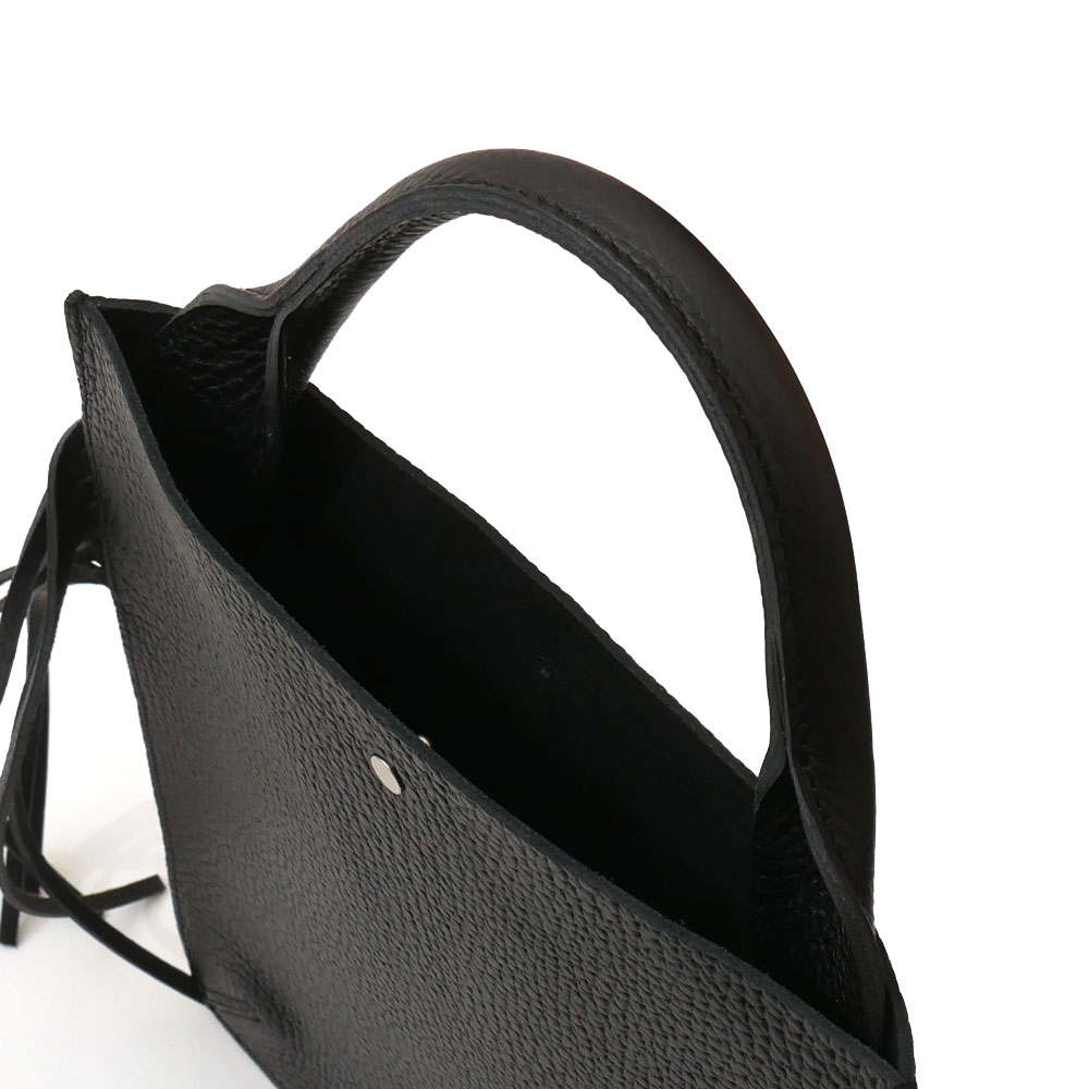 【数量限定特別価格】 エンダースキーマ Hender Scheme fringe mini bag フリンジ ミニ バッグ BLACK 277-002976-011