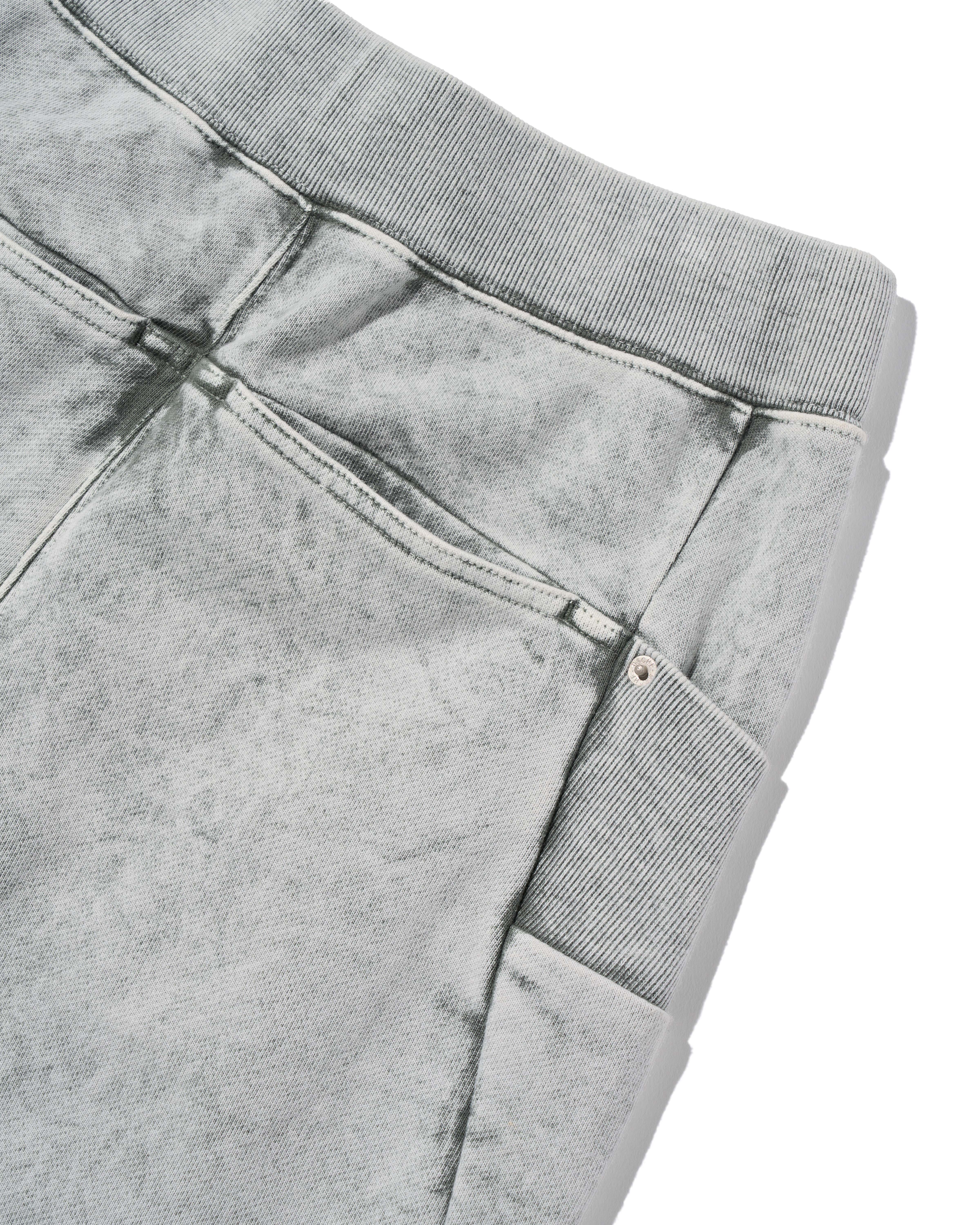 MISCHIEF】 CUT OFF SWEAT PANTS : BLEACHED KHAKI