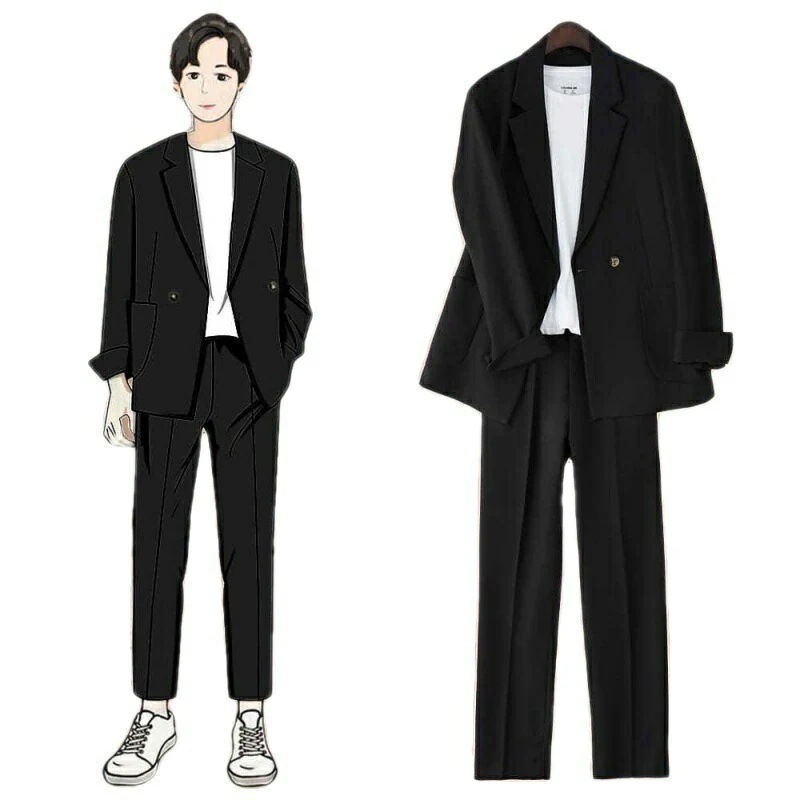 【急速出荷】カジュアルスーツ メンズ セットアップ メンズ ゆったり 長袖 上下セット 2点セット テーラード 韓国 ファッション 秋冬 冬 春 モード系 パーティー カジュアル おしゃれ 大きいサイ 【急速出荷】カジュアルスーツ メンズ セットアップ メンズ ゆったり 長袖 上下セット 2点セット テーラード 韓国 ファッション 秋冬 冬 春 モード系 パーティー カジュアル おしゃれ 大きいサイ