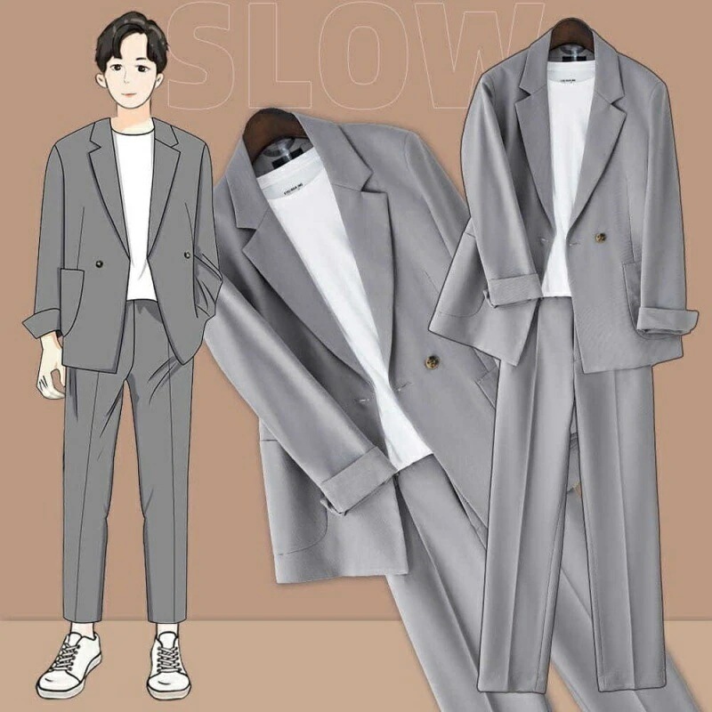 【急速出荷】カジュアルスーツ メンズ セットアップ メンズ ゆったり 長袖 上下セット 2点セット テーラード 韓国 ファッション 秋冬 冬 春 モード系 パーティー カジュアル おしゃれ 大きいサイ 【急速出荷】カジュアルスーツ メンズ セットアップ メンズ ゆったり 長袖 上下セット 2点セット テーラード 韓国 ファッション 秋冬 冬 春 モード系 パーティー カジュアル おしゃれ 大きいサイ