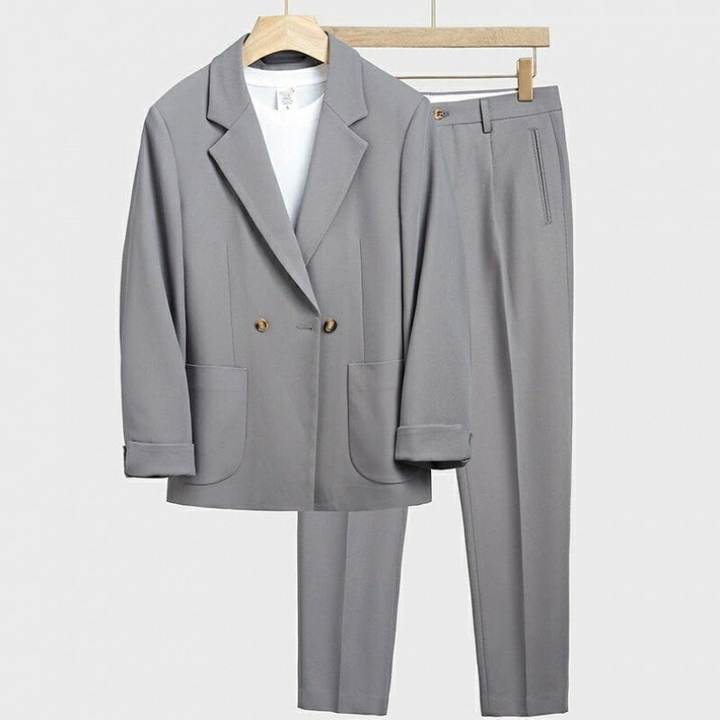【急速出荷】カジュアルスーツ メンズ セットアップ メンズ ゆったり 長袖 上下セット 2点セット テーラード 韓国 ファッション 秋冬 冬 春 モード系 パーティー カジュアル おしゃれ 大きいサイ 【急速出荷】カジュアルスーツ メンズ セットアップ メンズ ゆったり 長袖 上下セット 2点セット テーラード 韓国 ファッション 秋冬 冬 春 モード系 パーティー カジュアル おしゃれ 大きいサイ