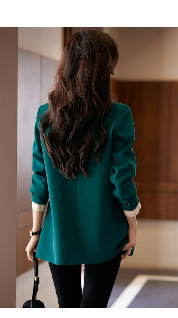 ジャケット 女 向け 春秋 おしゃれ 高級 カジュアル アカデミック スタイル 955