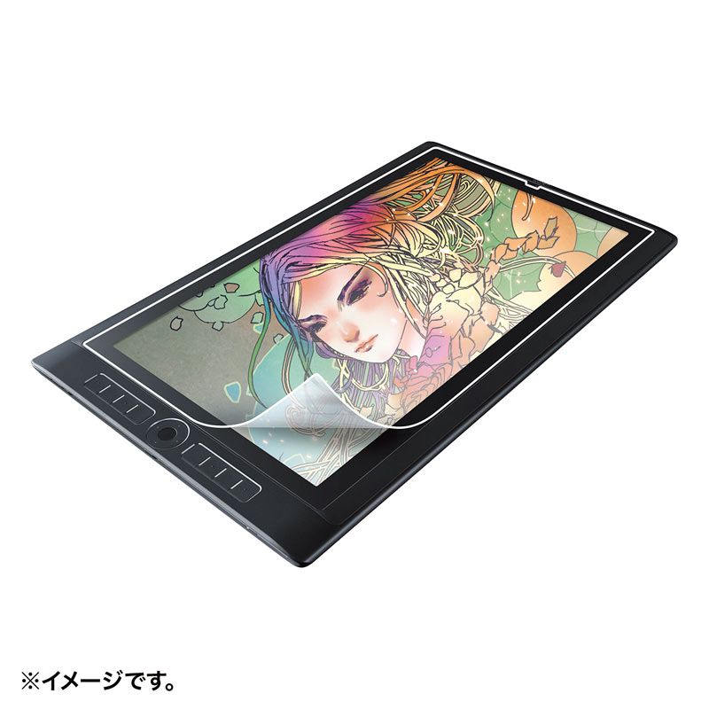 （まとめ買い）ワコム Wacom ペンタブレット Mobile Studio Pro 16用 紙のような質感の反射防止フィルム LCD-WMP16P [x3]
