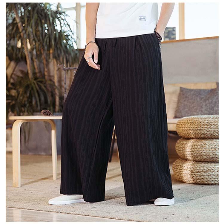 ワイド パンツ ウエストゴム メンズ リネン 麻 夏 レディース ユニセックス イージーパンツ 麻パンツ ウエストゴム シェフパンツ バギーパンツ ワ