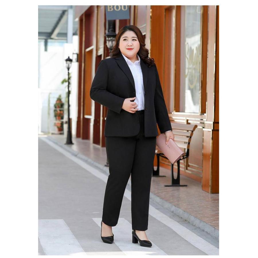 [超激安]9月更新ビジネススーツ レディース 上下セット 大きいサイズ 洗える パンツスーツ 薄手 セットアップ 通勤 リクルート 就活 OL オフィススーツ 事務服