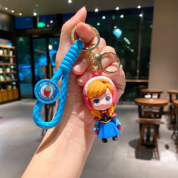 Qoo10] アナと雪の女王 キーホルダー エルサ プ