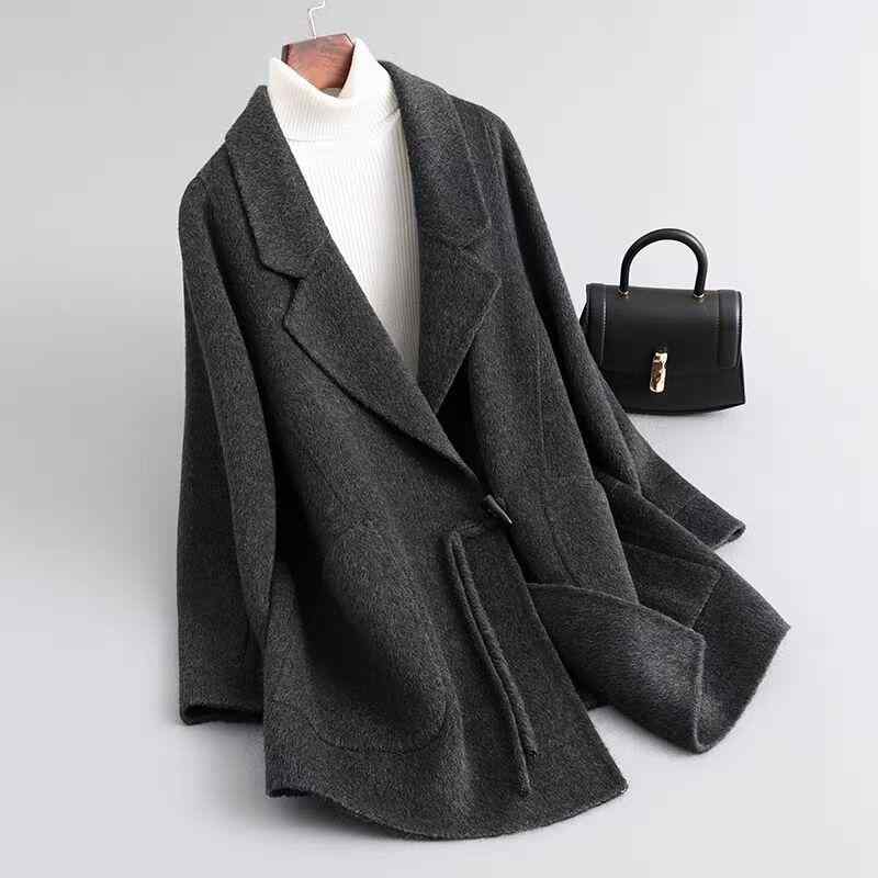 秋服 レディース ファッション オシャレ カワイイ シンプル 大人カワイイ 大きいサイズ ハイエンド ウール コート ミドル丈 スリム 秋服 レディース ファッション オシャレ カワイイ シンプル 大人カワイイ 大きいサイズ ハイエンド ウール コート ミドル丈 スリム