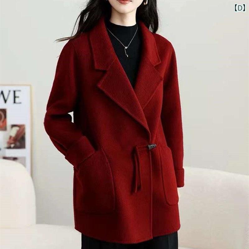 秋服 レディース ファッション オシャレ カワイイ シンプル 大人カワイイ 大きいサイズ ハイエンド ウール コート ミドル丈 スリム 秋服 レディース ファッション オシャレ カワイイ シンプル 大人カワイイ 大きいサイズ ハイエンド ウール コート ミドル丈 スリム