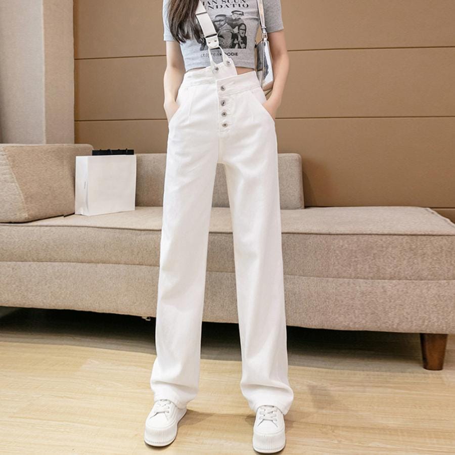 【急速出荷!】人気沸騰 大人気レディースパンツ ワンショルダー サロペットデニムパンツ 【急速出荷!】人気沸騰 大人気レディースパンツ ワンショルダー サロペットデニムパンツ