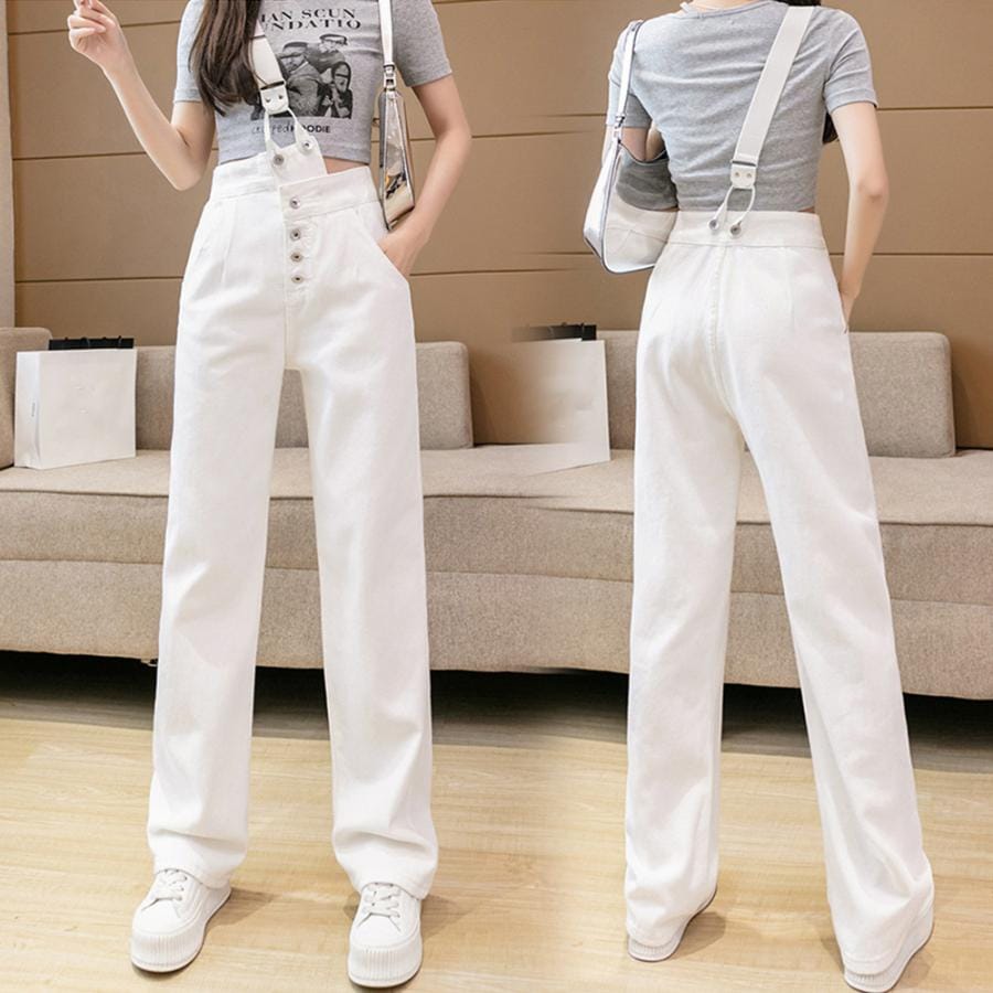 【急速出荷!】人気沸騰 大人気レディースパンツ ワンショルダー サロペットデニムパンツ 【急速出荷!】人気沸騰 大人気レディースパンツ ワンショルダー サロペットデニムパンツ