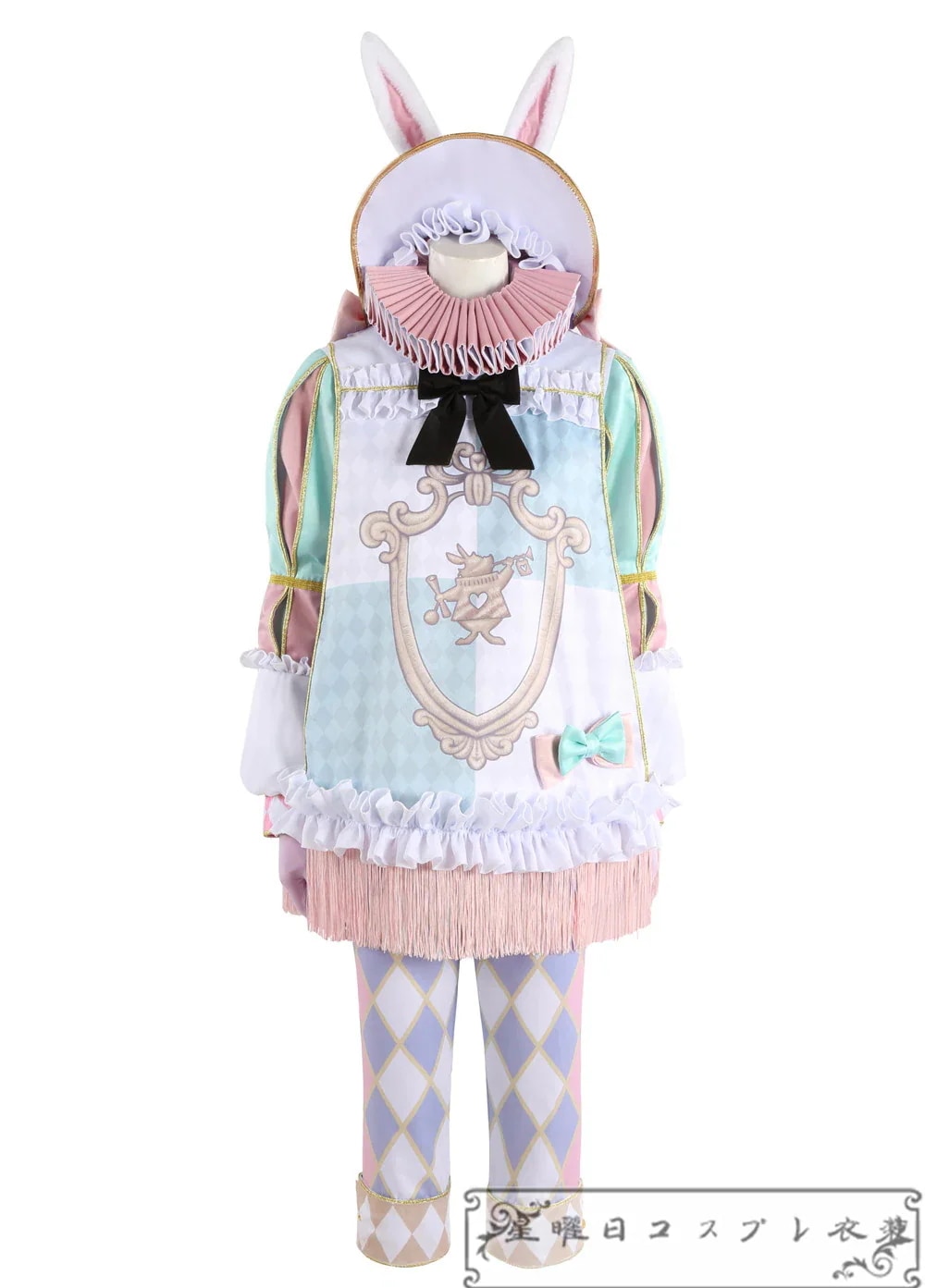 【3日出荷】ツイステ 薔薇の王国のホワイトラビットフェス　エペル　ラビットウェア　Epel コスプレ衣装 コスチューム 変装