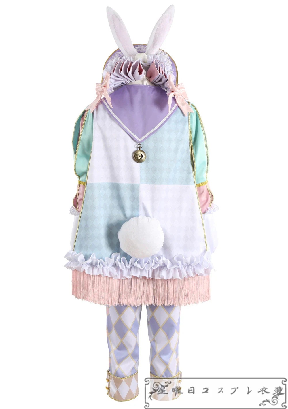 【3日出荷】ツイステ 薔薇の王国のホワイトラビットフェス　エペル　ラビットウェア　Epel コスプレ衣装 コスチューム 変装