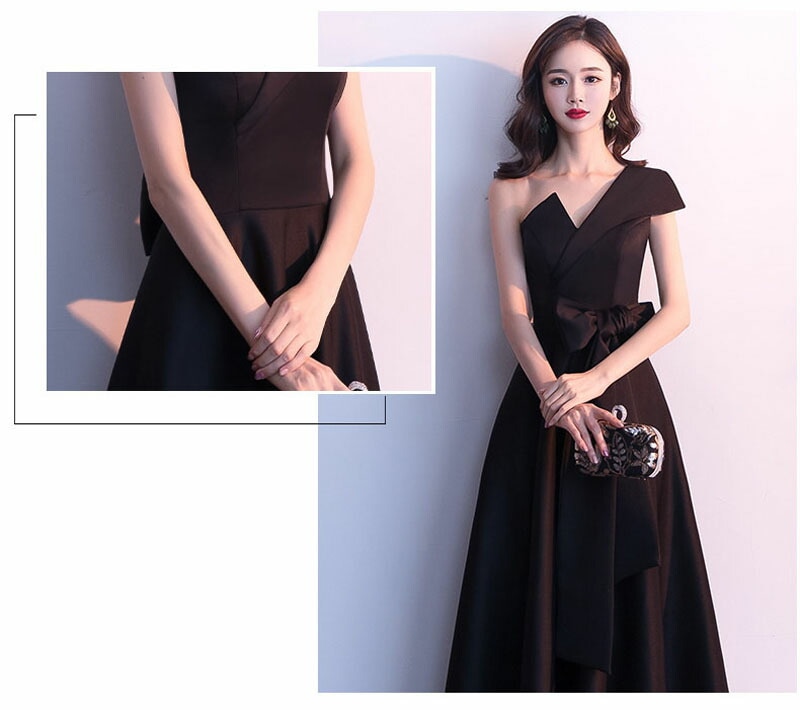 【人気商品超目玉】ウェディングドレス ウエディングドレス カラードレス ブラック カクテルドレス ロングドレス パーティードレス 発表会ドレス 演奏会 舞台ドレス イブニングドレス 大人 フォーマル