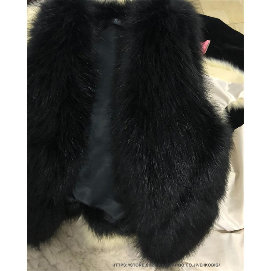 新入庫 秋冬 レディース ファーコート 毛皮コート レディースコート フェイクファー アウター ファーベスト　暖かい 通勤　レディースアウター