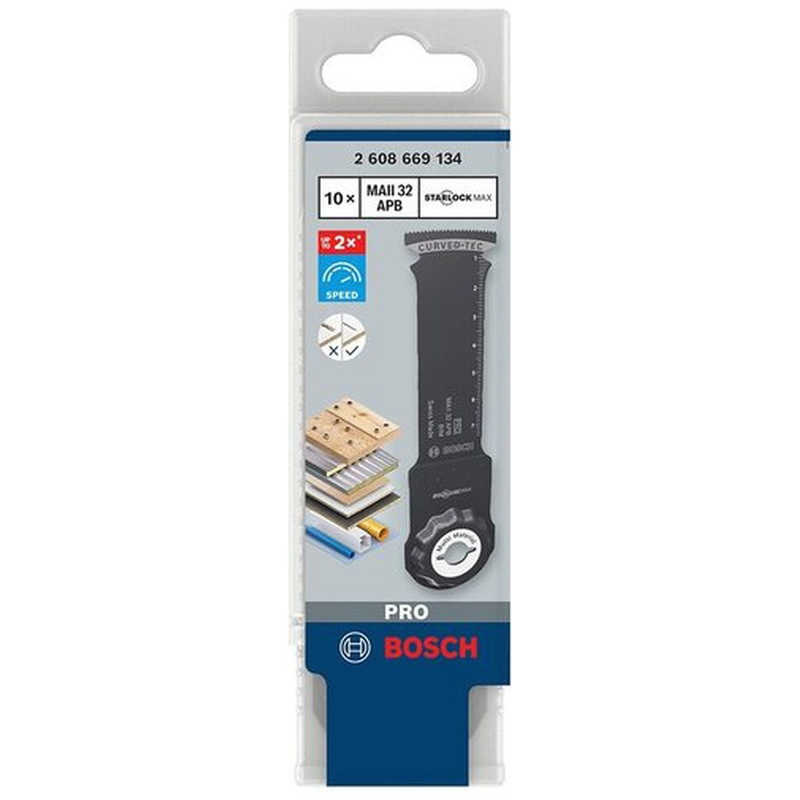 BOSCH　ボッシュ マルチツールブレードスターロックマックス (木材＆金属用)MAII32APB　MAII32APB10