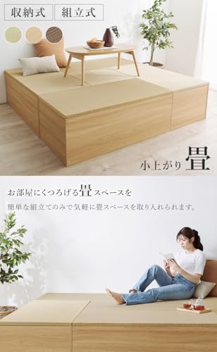 萩原 ユニット畳 畳座 たたみ 小上がり 萩原のい草 高床式 畳 大容量 収納 洋室サイズ 幅 60 奥行 60 高さ 45 ブラック × グリーン RUD-1158GR 萩原 ユニット畳 畳座 たたみ 小上がり 萩原のい草 高床式 畳 大容量 収納 洋室サイズ 幅 60 奥行 60 高さ 45 ブラック × グリーン RUD-1158GR