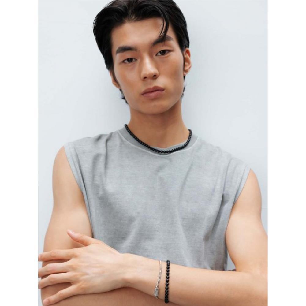 VINTAGE HOLLYWOOD Basic Pearl Necklace VH2379NE016B