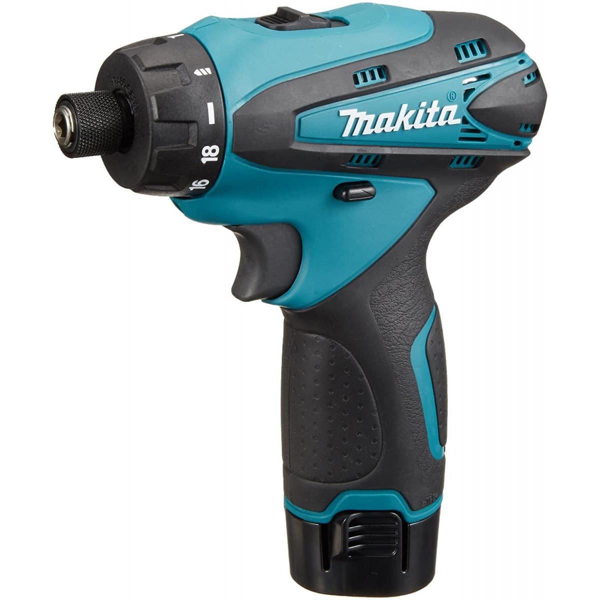 【在庫有・即納】マキタ makita 充電式ドライバドリル 10.8V 1.3Ah バッテリー2個付き DF030DWX 【在庫有・即納】マキタ makita 充電式ドライバドリル 10.8V 1.3Ah バッテリー2個付き DF030DWX