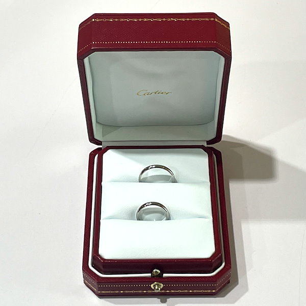 Qoo10] CARTIER リング指輪 1895 ウェディング リン