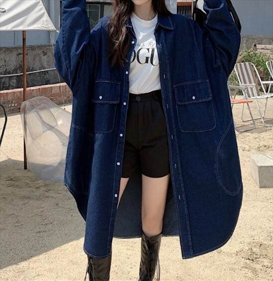 ジャケット デニム トップス アウター デニムジャケット シャツ ウィンドブレーカー カーディガン