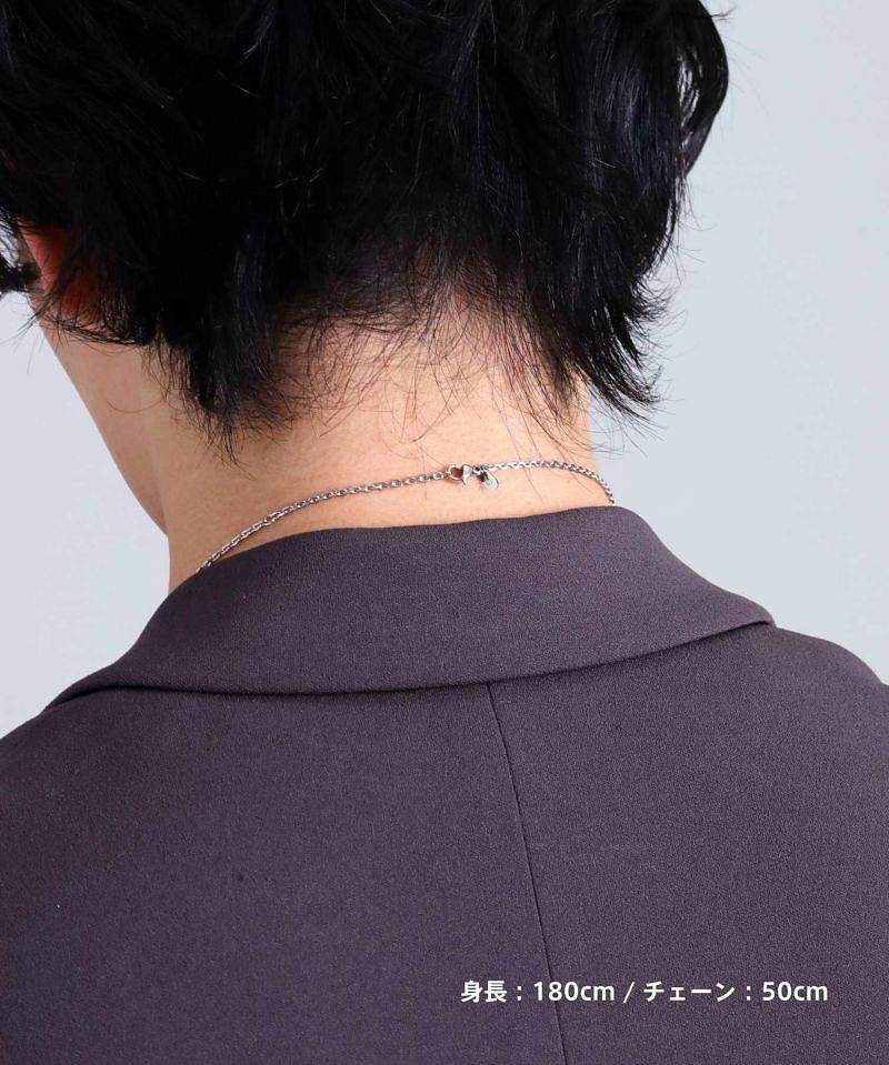 ネックレス メンズ レディース 限定展開 LH-1 タテガミ ダブルリング フラグメント アイコン サージカルステンレス316L LH-03NE069 【ネコポス】 ネックレス メンズ レディース 限定展開 LH-1 タテガミ ダブルリング フラグメント アイコン サージカルステンレス316L LH-03NE069 【ネコポス】