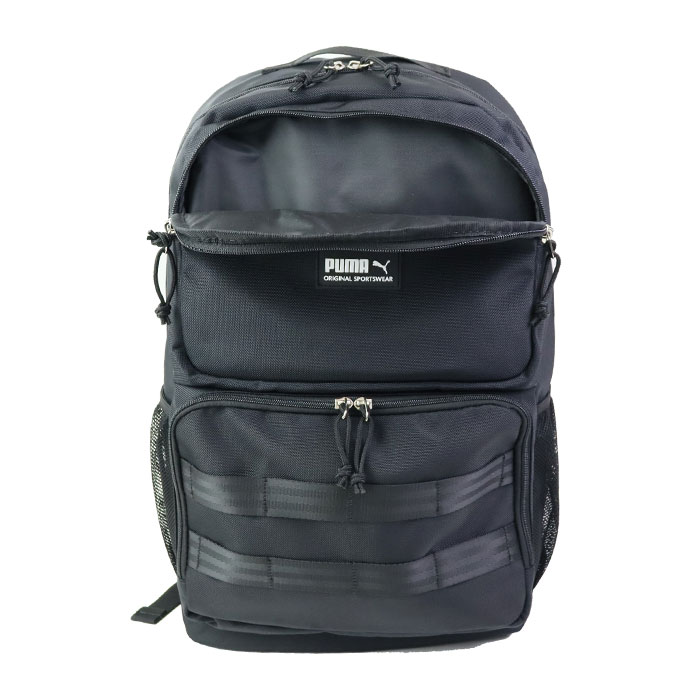 PUMA リュック バッグ トリガー バックパック メンズ レディース ブラック ライトグリ－ン 30L J20198 デイパック 通学リュック 大容量 PC収納 タブレット 撥水 丈夫 通学