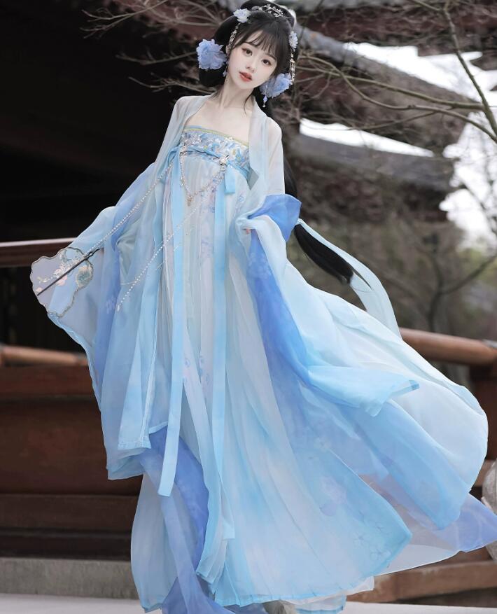 レディース 漢服 唐朝 美人服 貴妃ドレス 華流 コスプレ衣装 ハロウィン コスプレ衣装 中国古代 お嬢様ドレス 学園祭 文化祭 イベント コスチューム ドレス+羽織 おしゃれ ブルー レディース 漢服 唐朝 美人服 貴妃ドレス 華流 コスプレ衣装 ハロウィン コスプレ衣装 中国古代 お嬢様ドレス 学園祭 文化祭 イベント コスチューム ドレス+羽織 おしゃれ ブルー
