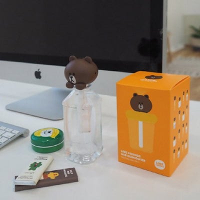 ラインフレンズ LINEFRIENDS 卓上加湿器 USB TYPE-C韓国限定 ラインフレンズ LINEFRIENDS 卓上加湿器 USB TYPE-C韓国限定