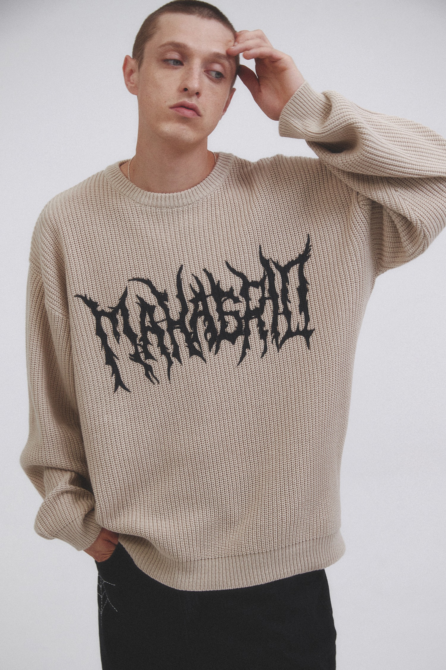 mahagrid] GOTH KNIT SWEATER ニット
