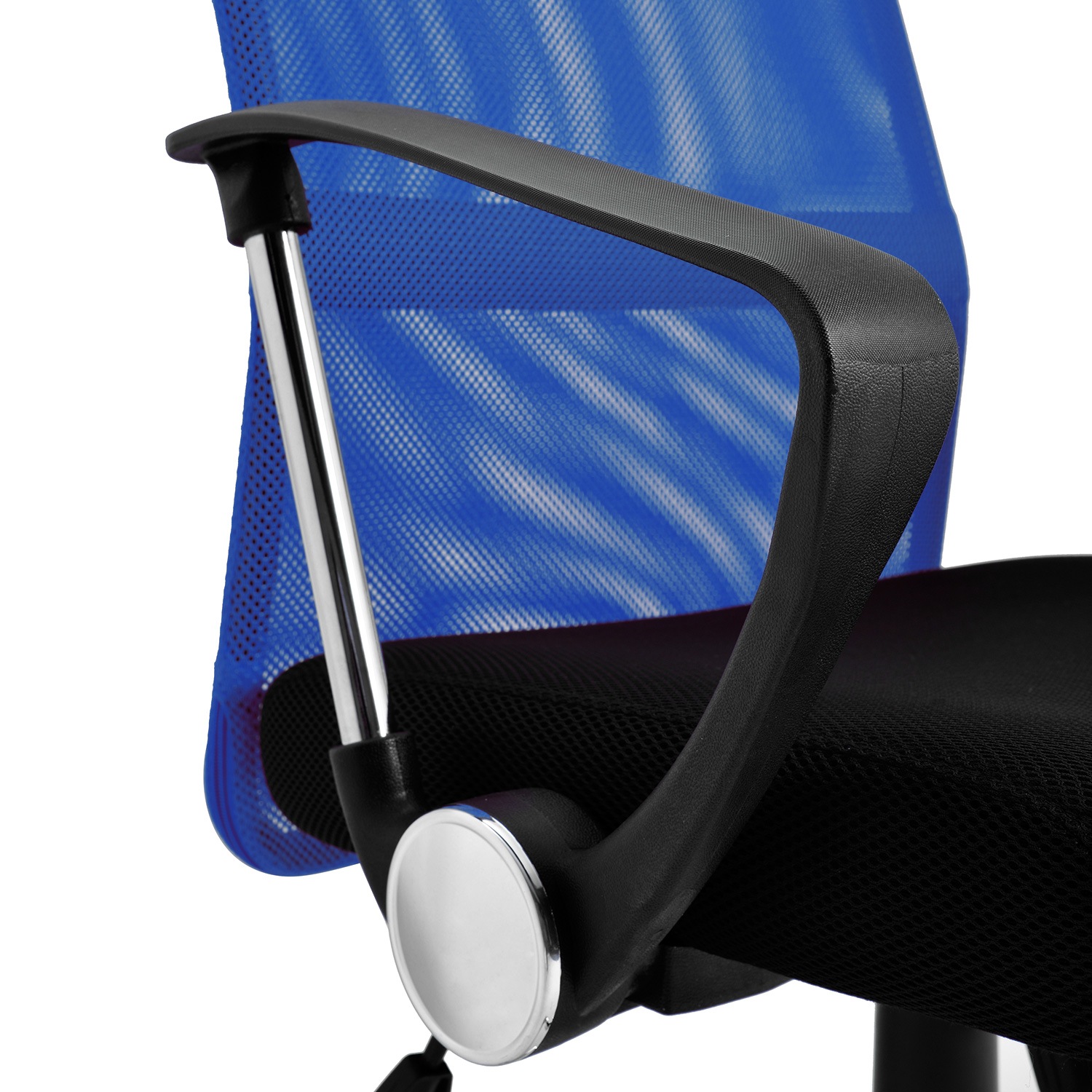 【国内発送,送.料無料】A263AMAZONランキング1位デザイン【ブルー】オフィスチェア メッシュ+PU ハイバック　大人気