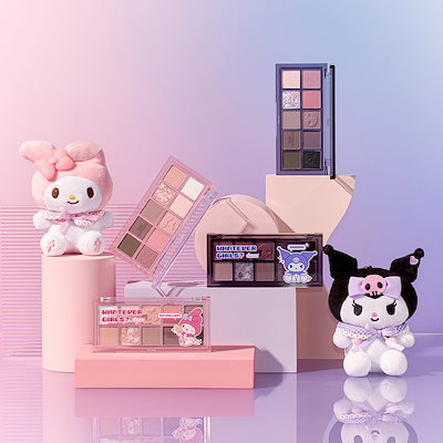 Qoo10] ロムアンド クロミ再入荷 [サンリオコラボ] アイシ