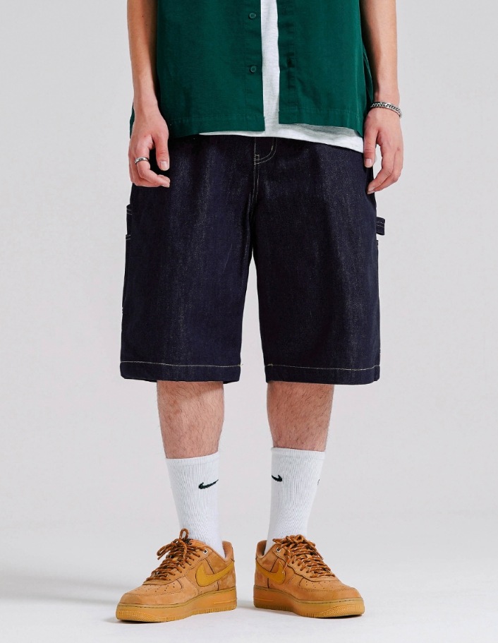 [JEMUT]★SIMON CARPENTER DENIM HALF PANTS JEMUT] Simon Carpenter Denim Half Pants デニム・ジーンズ