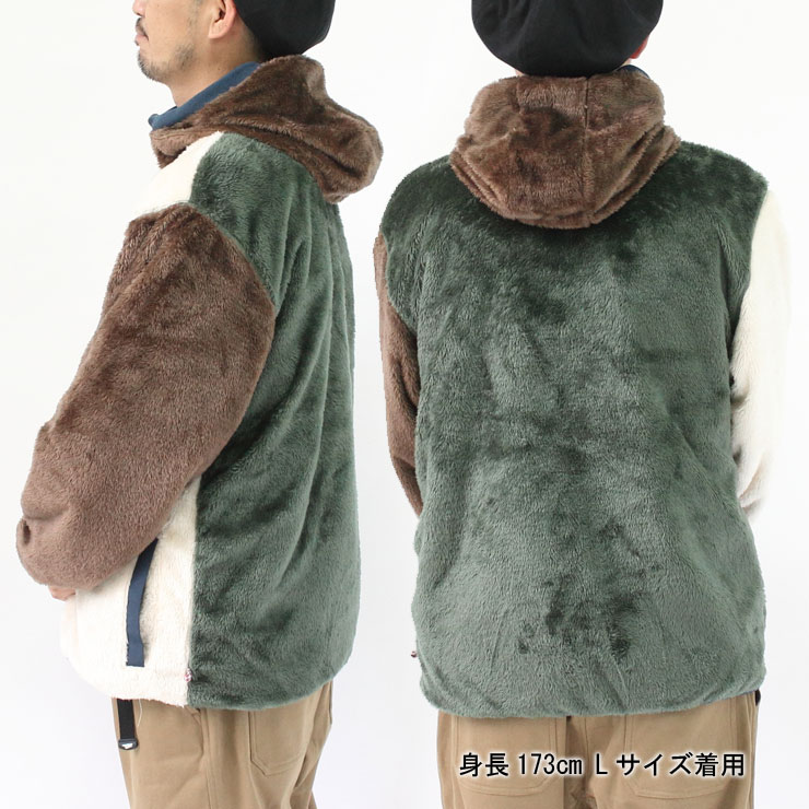 フリースジャケット リバーシブル メンズ レディース アウター ボアジャケット ボアタスロン フード G918642 フリースジャケット リバーシブル メンズ レディース アウター ボアジャケット ボアタスロン フード G918642