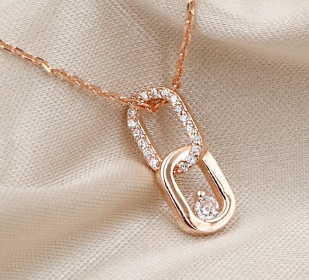 [Paige Flynn] 14Kノンフリップネックレス JBRN0530 ローズゴールド