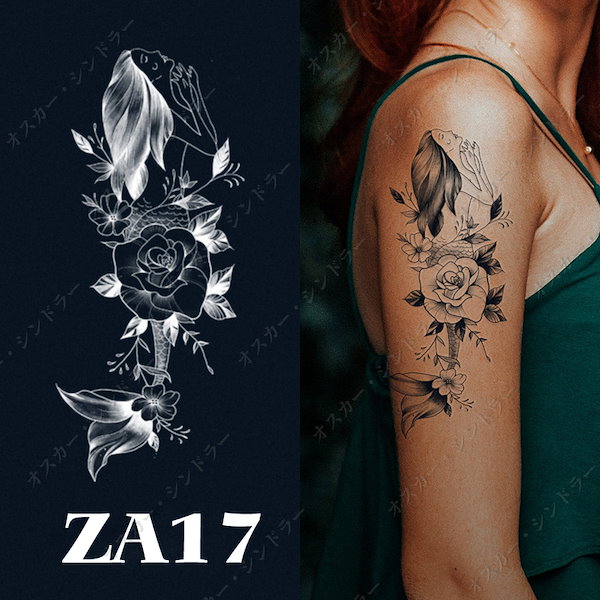 刺青　タトゥー セット grgs アート ピアス　ジャン シール beauty-fun_tattooset006