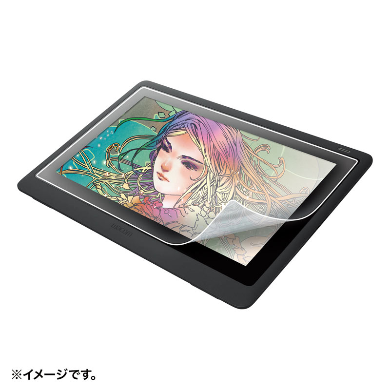 （まとめ買い）ワコム Wacom ペンタブレット Cintiq 16用 紙のような質感の反射防止フィルム LCD-WC16P [x3]