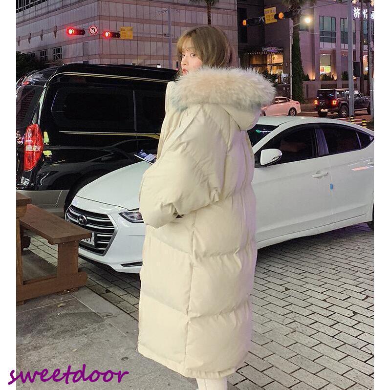 秋冬中綿コート フードは取り外し可 レディースミディアム丈 ファーティペット綿入れ 大きいサイズ カジュアルロック丈コート防寒厚手アウター