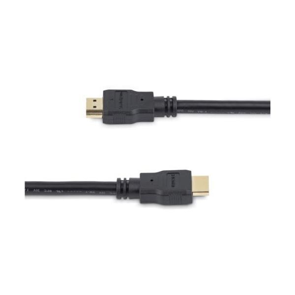 （まとめ） StarTech.com ハイスピードHDMIケーブル 0.5m オス-オス ブラック HDMM50CM 1本 [x3セット]