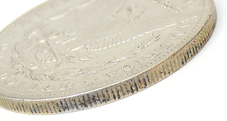 アメリカ 1ドル銀貨 自由の女神 1890年 モルガン【中古】(65987