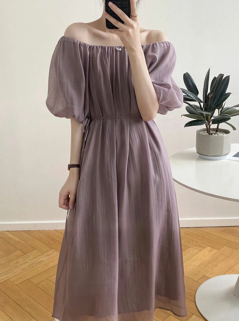 ロングワンピース フレア 春夏 レディース ゆったり リゾートワンピース ロング丈 無地 ふんわり バルーンスリーブ Aライン 五分袖 5分袖 大人可愛い マキシ丈ワンピース ボリューム袖 上品 夏 ロングワンピース フレア 春夏 レディース ゆったり リゾートワンピース ロング丈 無地 ふんわり バルーンスリーブ Aライン 五分袖 5分袖 大人可愛い マキシ丈ワンピース ボリューム袖 上品 夏