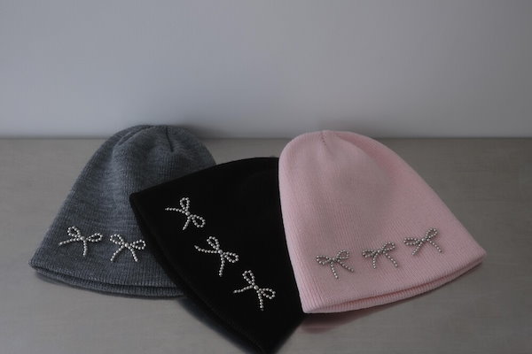 ★lesserafim サクラ★YEGG★送料込み★韓国★人気★Ribbon hat Qoo10] YEGG LE SSERAFIM SAKURA 着