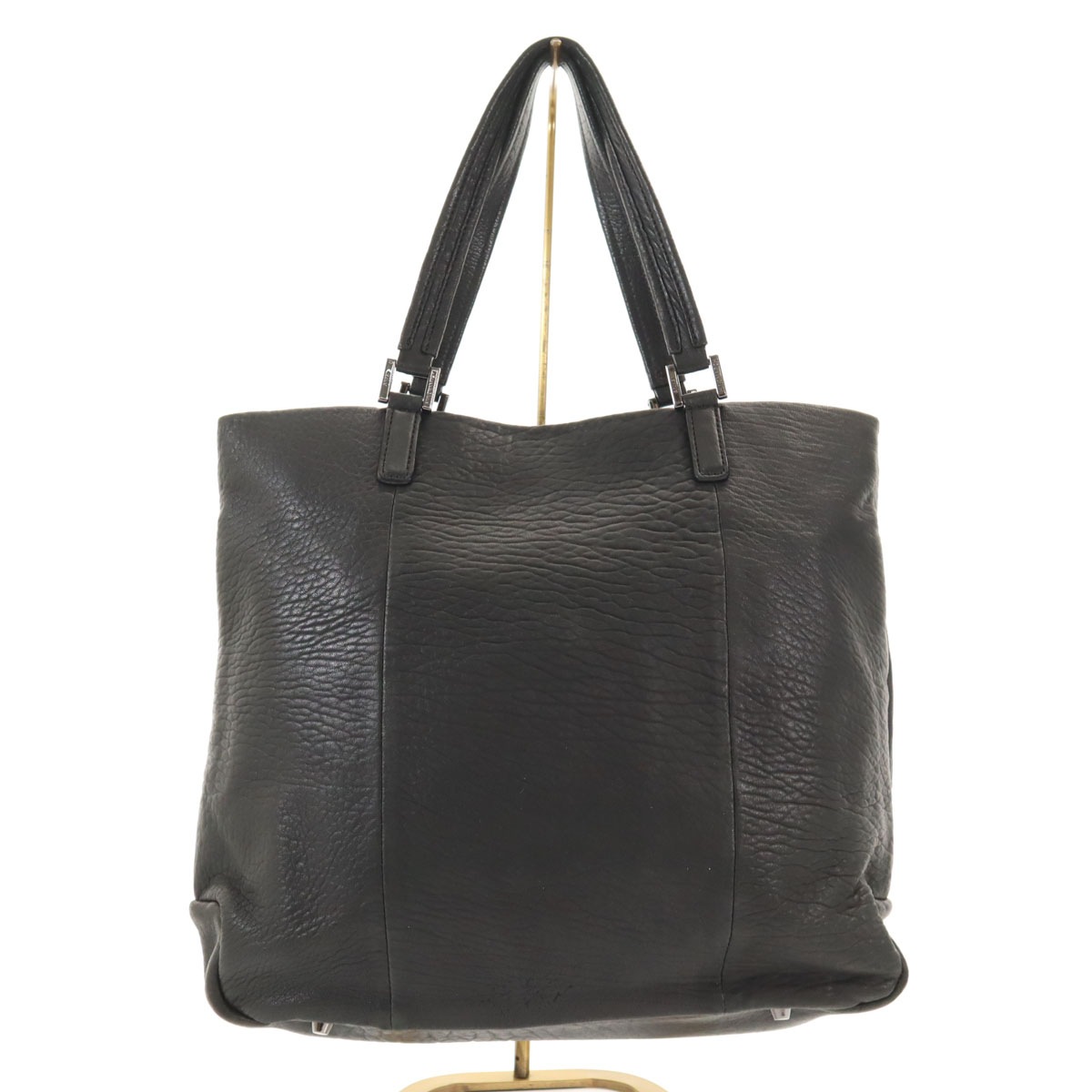 リボンタッセル トートバッグ 黒 レディース 古着 リボンタッセル トートバッグ 黒 レディース 古着