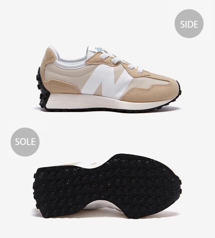 PH327LK キッズ スニーカー NBスニーカー 327シリーズ PH327 BEIGE キッズシューズ ベージュ ベビー用 キッズ用 ジュニア用 子供用 PH327LK キッズ スニーカー NBスニーカー 327シリーズ PH327 BEIGE キッズシューズ ベージュ ベビー用 キッズ用 ジュニア用 子供用