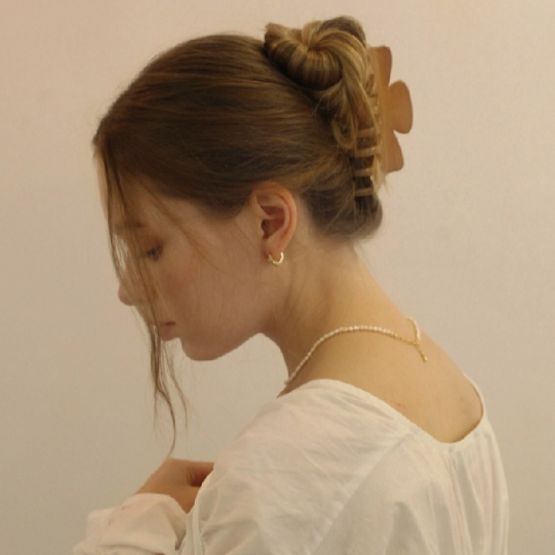 HAS LV025 ダブルリボンヘアクリップ HAS LV025 ダブルリボンヘアクリップ