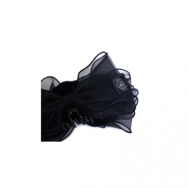 HAS LV025 ダブルリボンヘアクリップ HAS LV025 ダブルリボンヘアクリップ